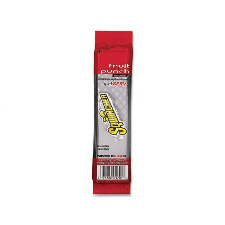 Thirst Quencher QwikServ Electrolyte Replacement Drink Mix, Orange, 1.26 oz Packet, 8/Pack Thirst Quencher QwikServ Electrolyte Replacement Drink Mix, Orange, 1.26 oz Packet, 8/Pack