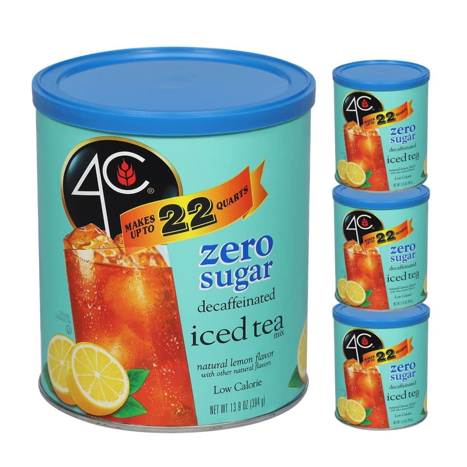 ThirstQuenching Delight 4C Light Powdered Drink Mix Cannisters Zero