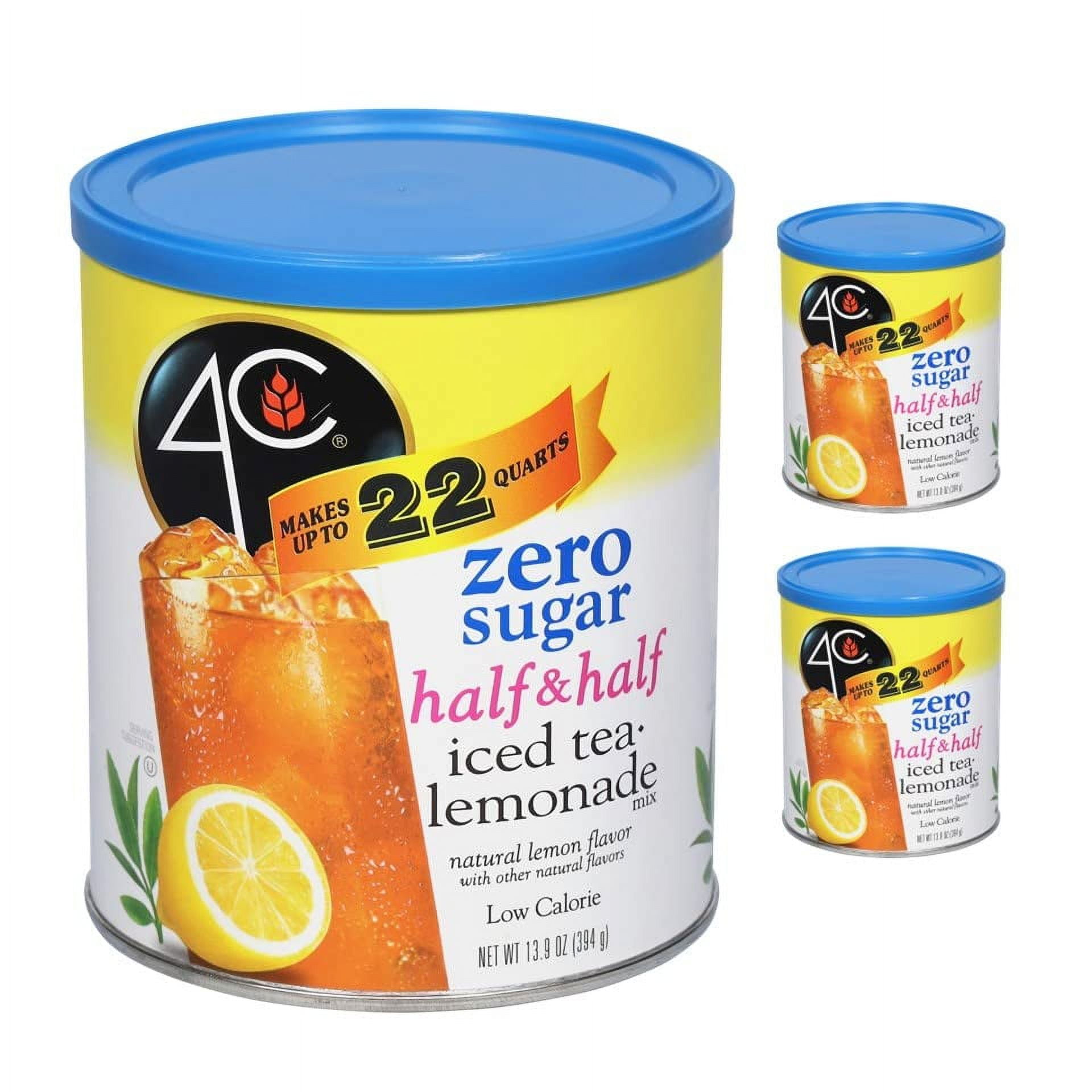 ThirstQuenching Delight 4C Light Powdered Drink Mix Cannisters Zero