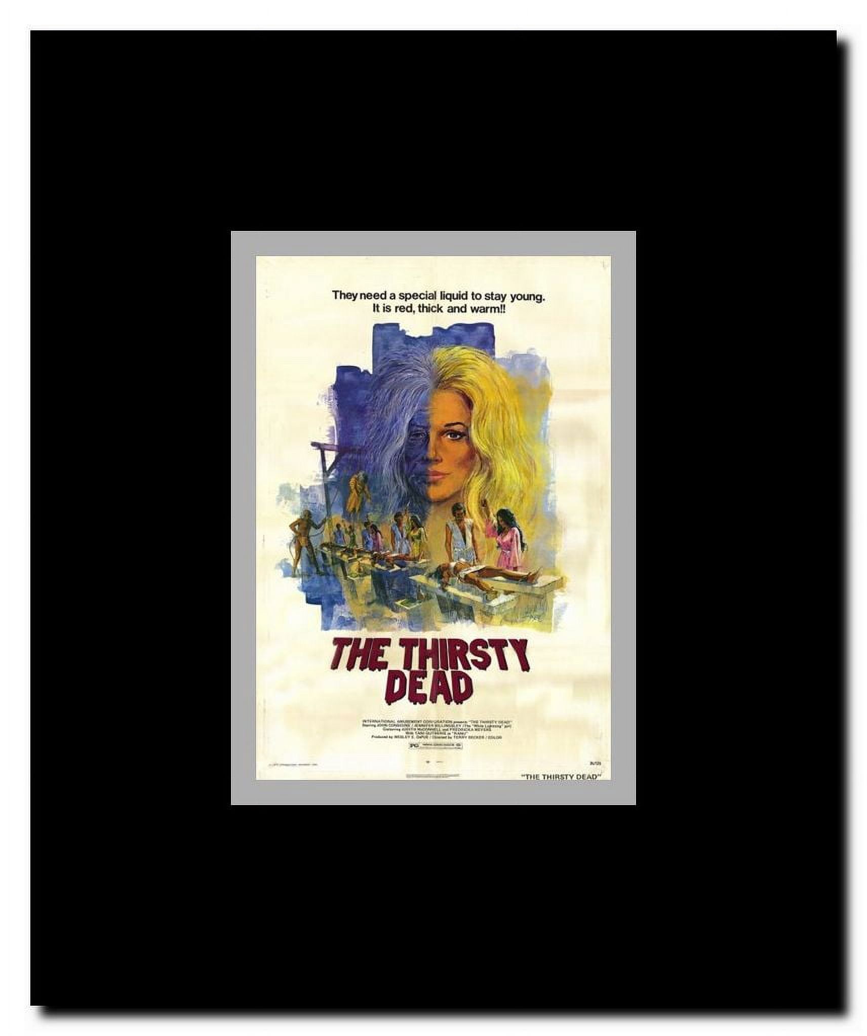 Thirsty Dead Framed Movie Poster