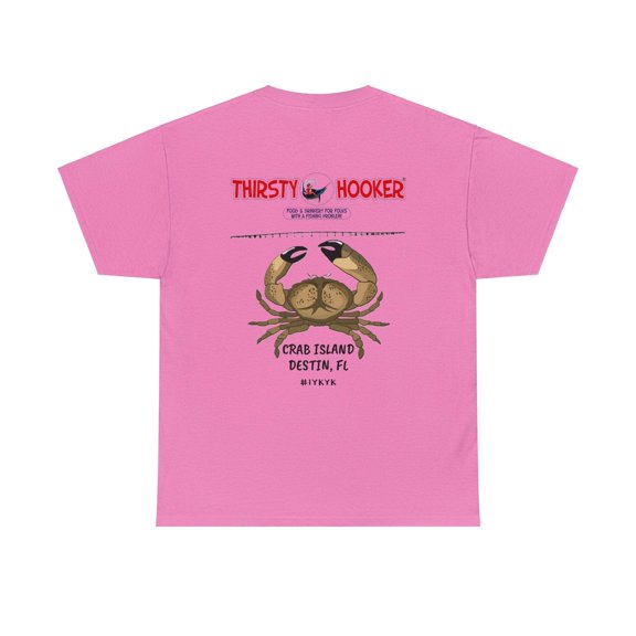 Thirsty Hooker Crab Island Tee