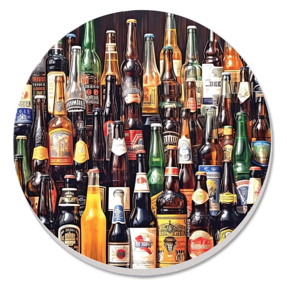 Thirstystone About Beer Single Stone Tumbled Tile Coaster Create Your Own Set