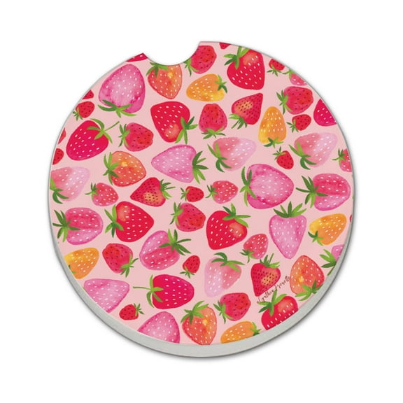 Thirstystone "Berry Sweet" Single Car Coaster for Vehicle Cup Holder