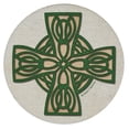 thumbnail image 1 of Thirstystone Celtic Cross Natural Sandstone Coaster 4-Pack, 1 of 5