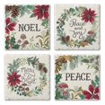 thumbnail image 1 of Thirstystone "Christmas Chalk" 4-Pack Tumbled Tile Coasters, 1 of 7