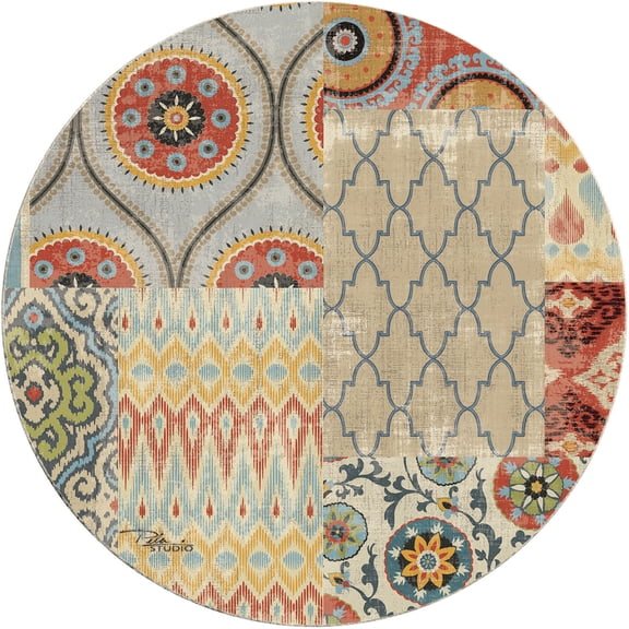 Thirstystone Drink Coasters Set, Persian Patchwork