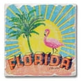 thumbnail image 1 of Thirstystone "Florida Retro" 4-Pack Tumbled Tile Coasters, 1 of 7