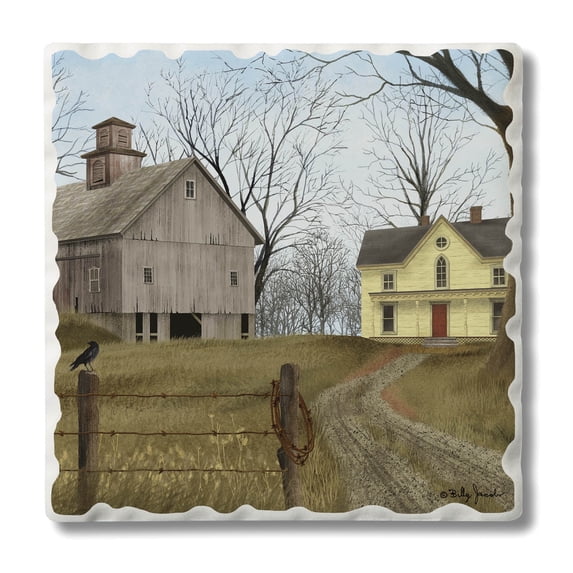 Thirstystone Homeward Single Tumbled Tile Coaster Create Your Own Set