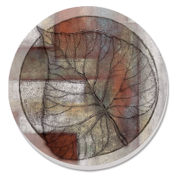 Thirstystone Leaf Whisper II Absorbent Stone Coaster 4-Pack