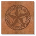 thumbnail image 1 of Thirstystone Leather Lonestar 8" Cork Back Square Stone Trivet, 1 of 6