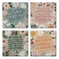 thumbnail image 1 of Thirstystone Lovely Scripture 4-Pack Assorted Tumbled Tile Coasters, 1 of 7