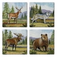 thumbnail image 1 of Thirstystone Mountain Lodge 4-Pack Assorted Tumbled Tile Coasters, 1 of 7