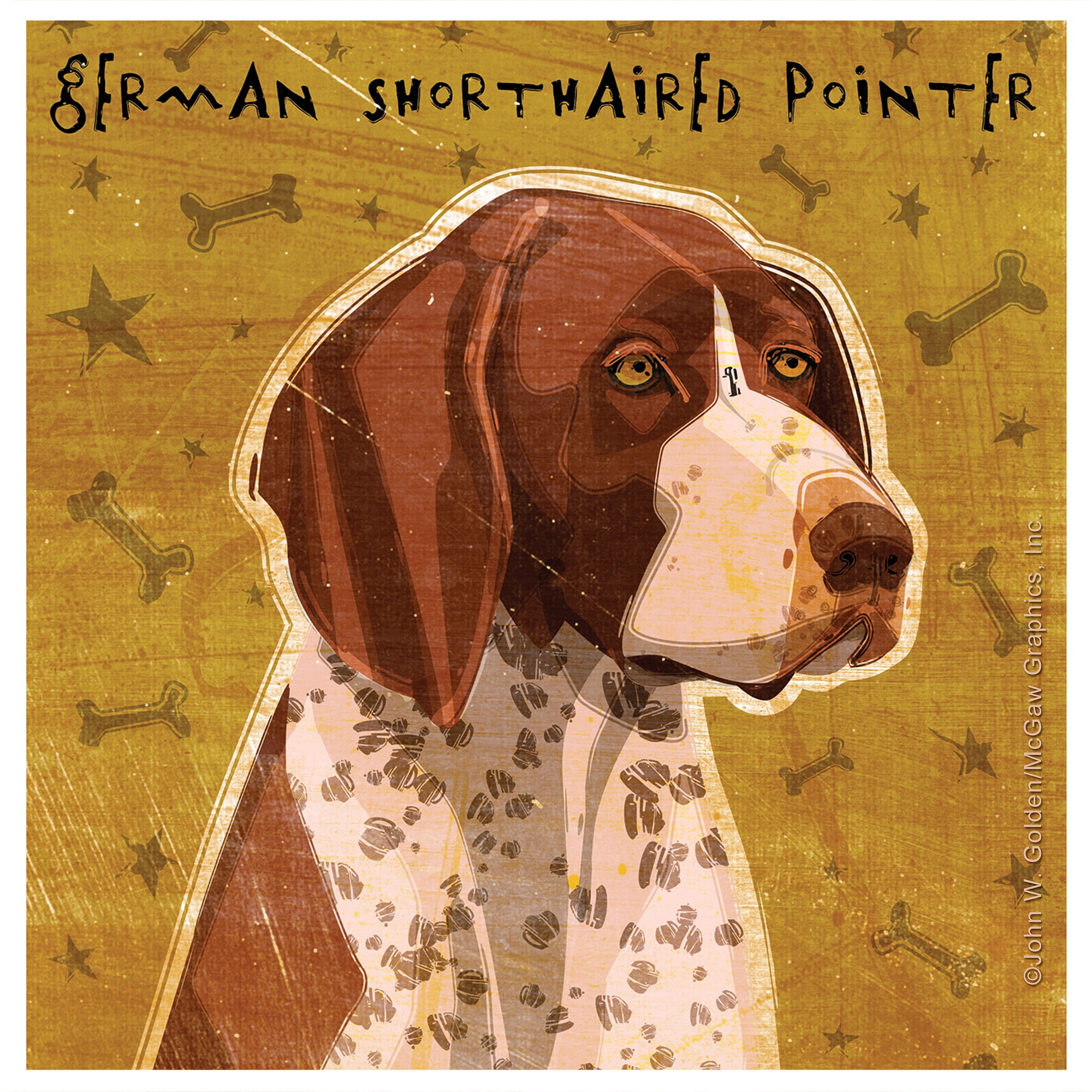 Thirstystone Occasions Drink Coasters, Set, German Shorthaired Pointer