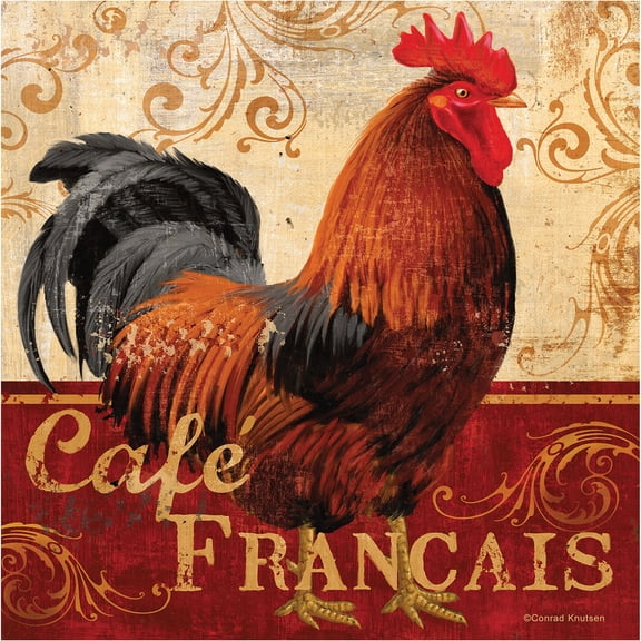 Thirstystone Occasions Trivet, Caf Francais Rooster