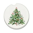 thumbnail image 1 of Thirstystone "Peppermint Tree" Single Coaster for Vehicle Cup Holder, 1 of 7