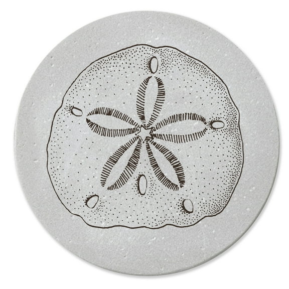 Thirstystone "Sand Dollar" 4-Pack Sandstone Coasters