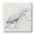 thumbnail image 1 of Thirstystone Sea Turtle Single Tumbled Tile Coaster Create Your Own Collection, 1 of 7