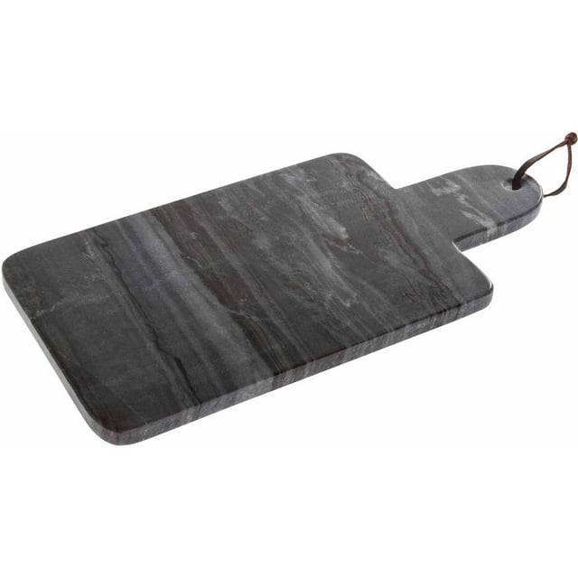 Thirstystone Small Grey Marble Paddle Cheese Board, 12" X 6.25"