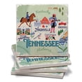 thumbnail image 1 of Thirstystone Tennessee Attractions Tumbled Tile Coaster 4-Pack, 1 of 8