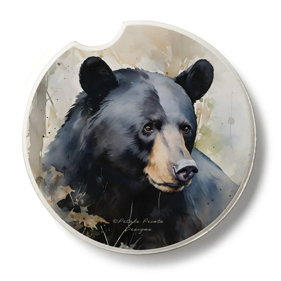 Thirstystone "Wilderness Bear" Single Stone Car Coaster