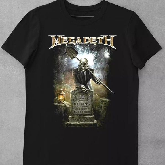 Thirteen Album Megadeth Shirt Funny Black Unisex Men Women, Pepper Color, Size XL