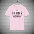 thumbnail image 1 of Thirteen Birthday t-shirt, 13th Bday Official Teenager Tee, Gift for Teens, 1 of 1