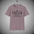 thumbnail image 1 of Thirteen Official Teenage T-shirt, 13th Birthday tee, Teenager Teen Gift, 1 of 1