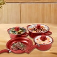 thumbnail image 1 of Thirteen Piece Cookware Set, Soup Pot Milk Pan Frying Pan Non-Stick Spatula Set, Maifan Stoneware Multi-Piece Set for Kitchen Cooking, 1 of 6