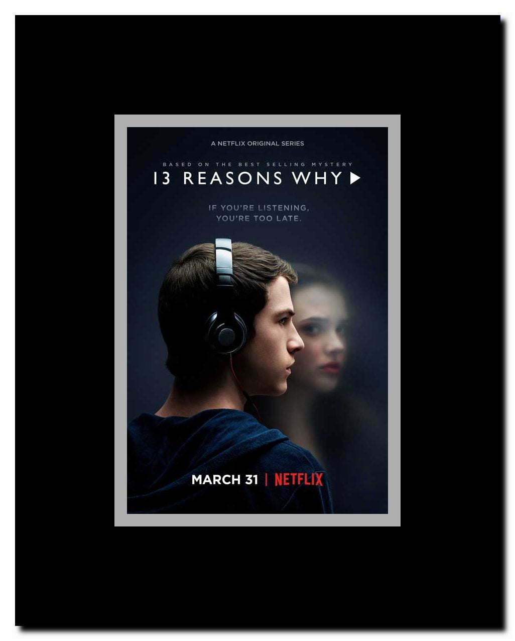 Thirteen Reasons Why (TV) Framed Movie Poster