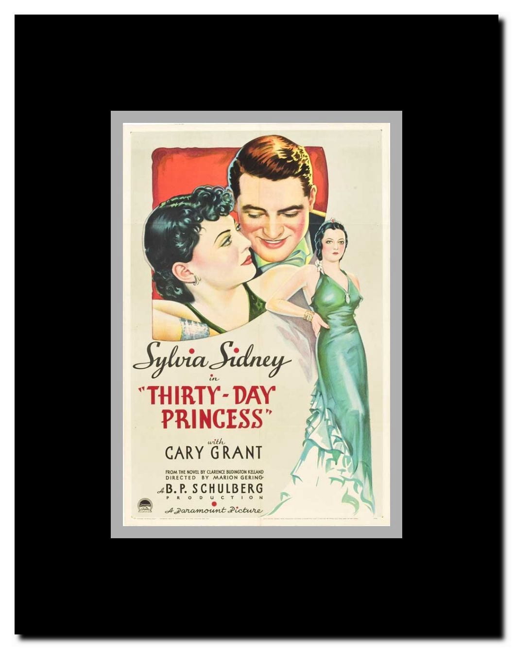 Thirty Day Princess Framed Movie Poster