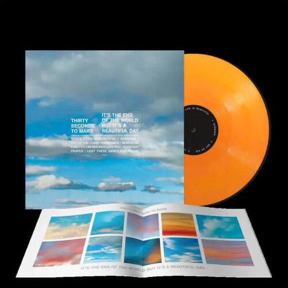 Thirty Seconds to Mars - It's The End Of The World But It's A Beautiful Day (Limited Orange Vinyl edition) - Music & Performance