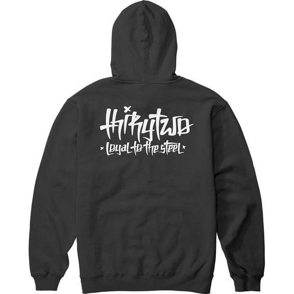 ThirtyTwo Men's 32 Art Graffiti Pullover Fleece Hoodie Sweatshirt (Small, Black)