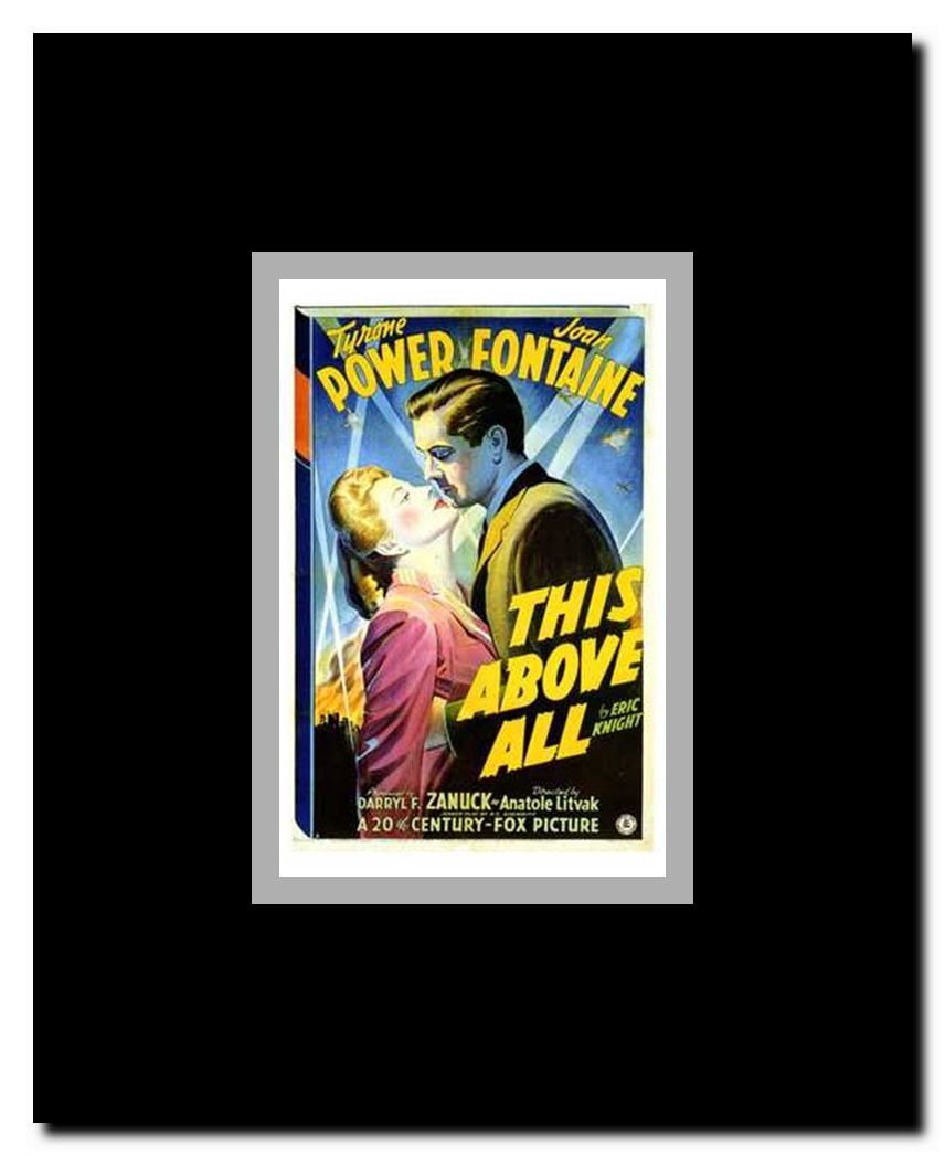 This Above All Framed Movie Poster