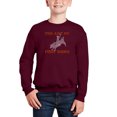 thumbnail image 1 of This Aint My First Rodeo - Boy's Word Art Crewneck Sweatshirt, 1 of 3
