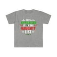 thumbnail image 1 of This Appraiser is on the Naughty list Christmas Unisex T-shirt S-3XL, 1 of 2