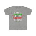 thumbnail image 1 of This Assessor is on the Naughty list Christmas Unisex T-shirt S-3XL, 1 of 2