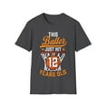 thumbnail image 1 of This B-ller is Now 12 Birthday Basketball Graphic Novelty Unisex T-Shirt, 1 of 4