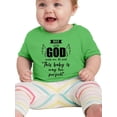 thumbnail image 1 of This Baby Is Way Too Perfect T-Shirt Infant -Smartprints Designs,  12 Months, 1 of 4