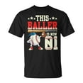 thumbnail image 1 of This Baller Is Now 1 Birthday T-Shirt - Cute Baseball Theme 1st Bday Party Graphic Tee - Fun Sports Fan Apparel for Toddler Boys & Girls, 1 of 3