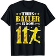 thumbnail image 1 of This Baller Is Now 11 Year Old Birthday Softball 11Th Unisex T-Shirt S-5Xl - Best Birthday Gifts, 1 of 3