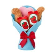 This Bouquet Features Red Hearts And Fabric And Stands 13 Inches Tall,This Cute And Soft Bouquet Is The Perfect For Holidays Or Birthdays.