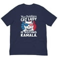 This Childless Cat Lady is Voting KamalaHarris 2024 Unisex tshirt