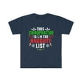 thumbnail image 1 of This Chiropractor is on the Naughty list Christmas Unisex T-shirt S-3XL, 1 of 2