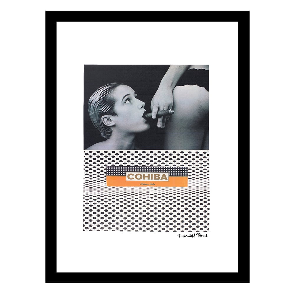 This Cigars Image Guides the Imagination - Framed Print