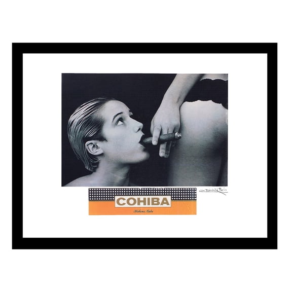This Cigars Image Guides the Imagination - Framed Print