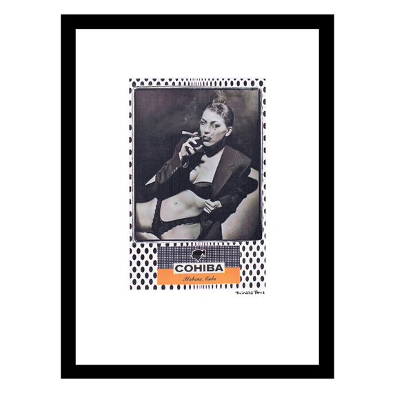This Cigars Print Leaves Very Little to the Imagination - Framed Print