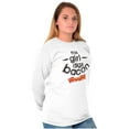 thumbnail image 1 of This Girl Digs Bacon Funny Meat Lover Women's Long Sleeve T Shirt Brisco Brands M, 1 of 6
