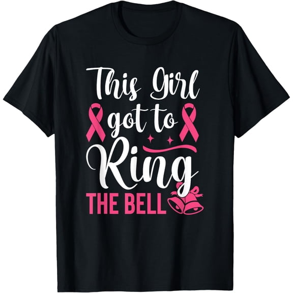 This Girl Got to Ring the Bell Chemo Grad Breast Cancer T-Shirt