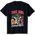 thumbnail image 1 of This Girl Is 100 Days Smarter Kids Class 100 Days Of School T-Shirt, 1 of 4