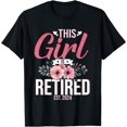 thumbnail image 1 of This Girl Is Retired Est. 2024 Mom Women T-Shirt, 1 of 4
